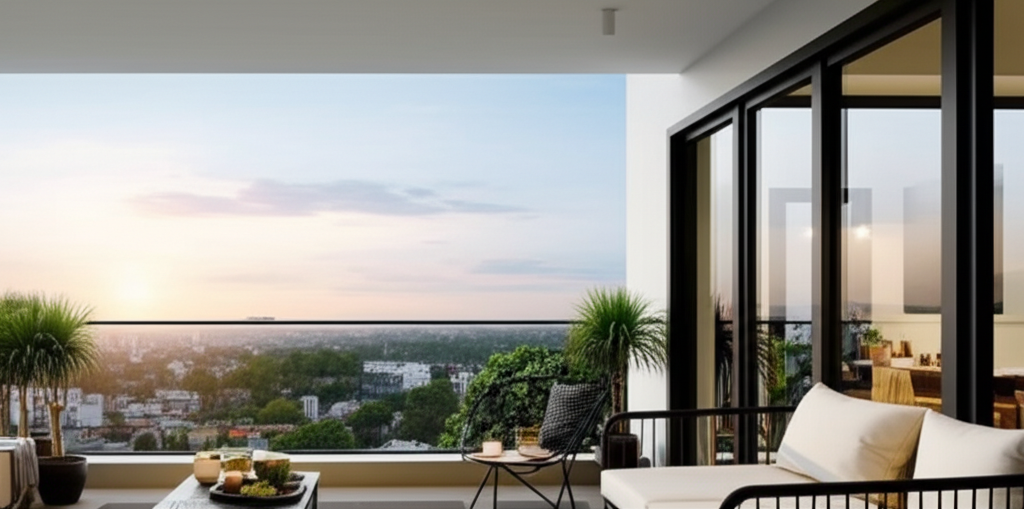 Modern 2BHK with Balcony